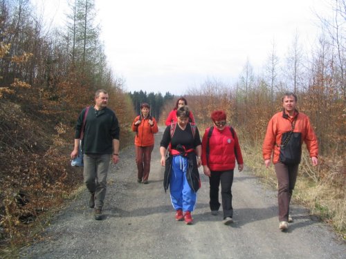 Vycházka do Vizovických vrchů - 5.4.2007